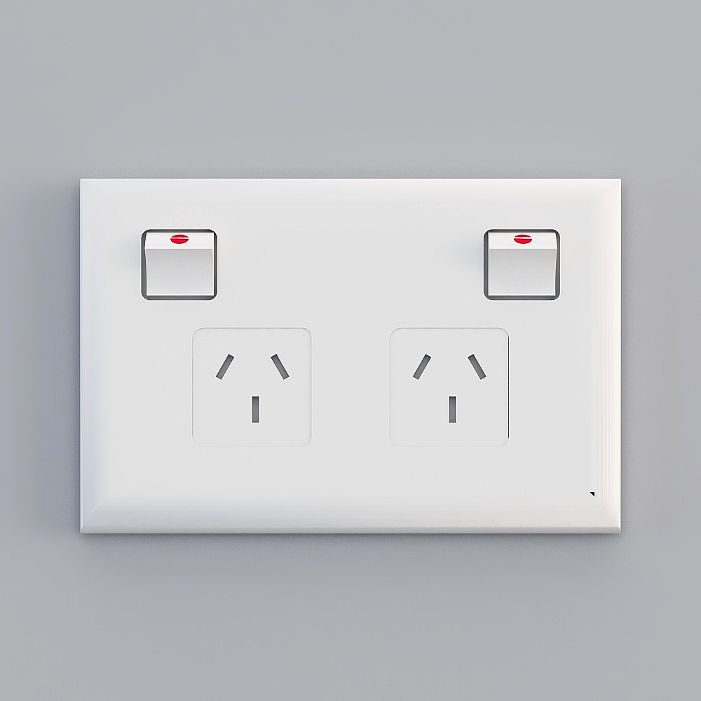 HPM เต้ารับไฟฟ้าสองทาง