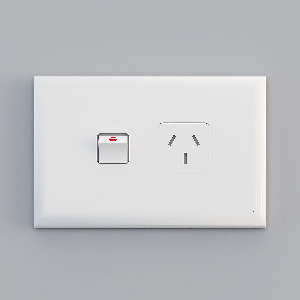 Enchufe eléctrico HPM de un solo enchufe