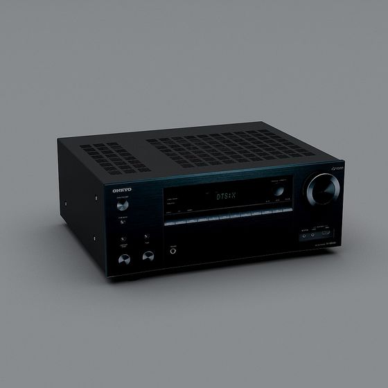 Onkyo Stereo Receiver 3D model for Creative Applications
