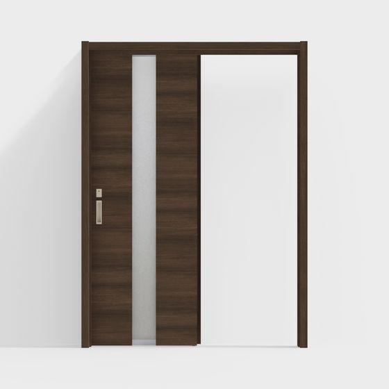 LIXIL 木製ドア - 室内ドア - LGM 片引き戸 - DR チョコレートオーク色