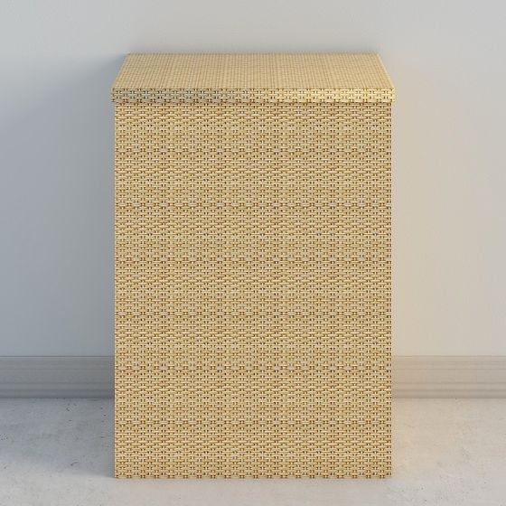 Woven Storage Cabinet 3D model for Modern Interiors