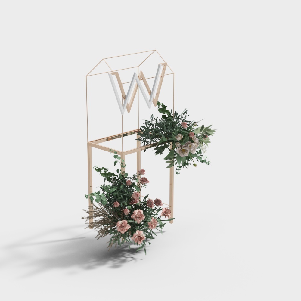 Modern beauty wedding