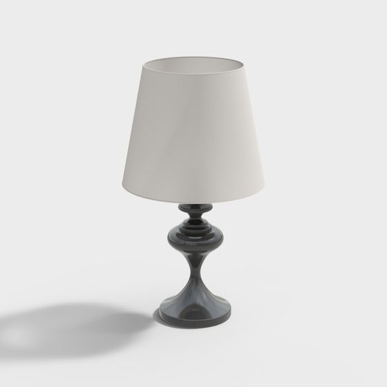 Modern Minimalist 3D Table Lamp Model