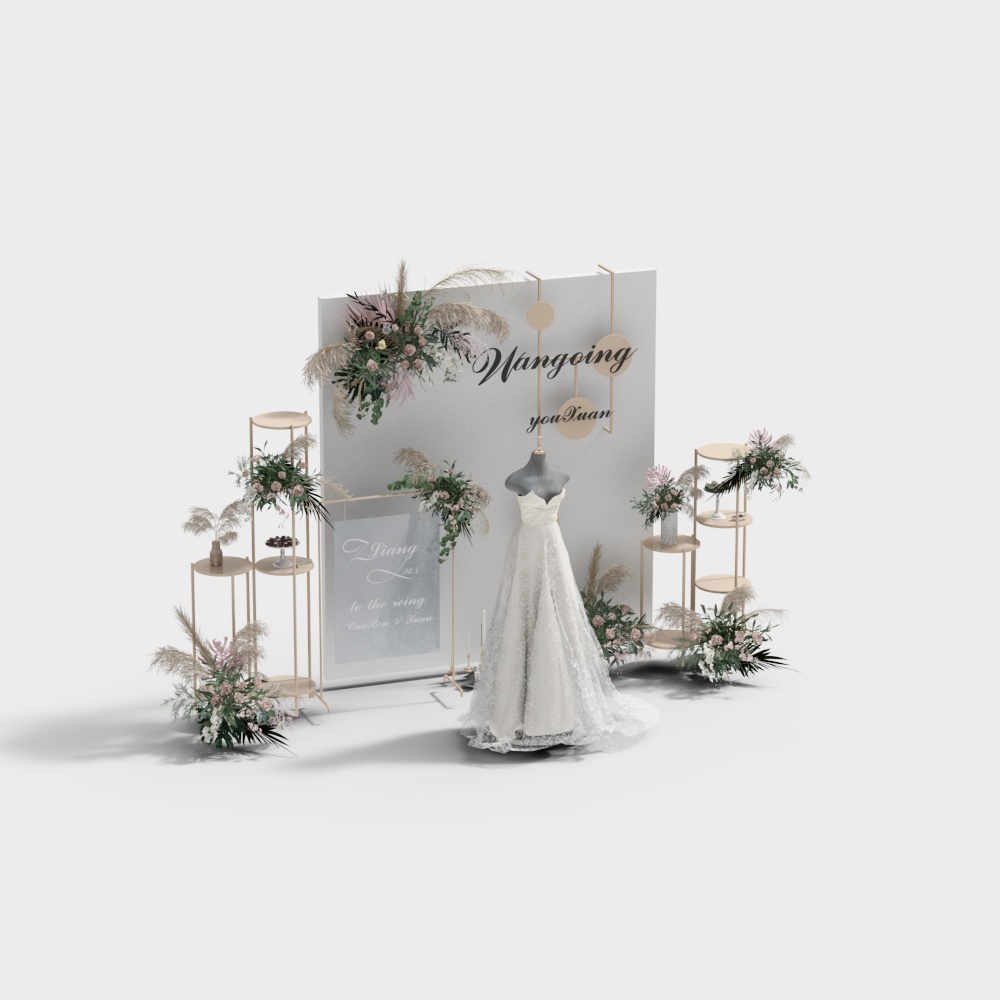 Modern wedding photography beauty