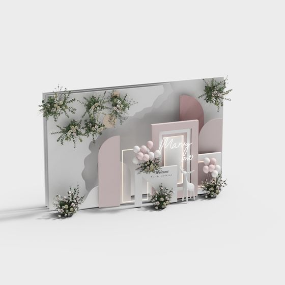 Scandinavian Background,pink