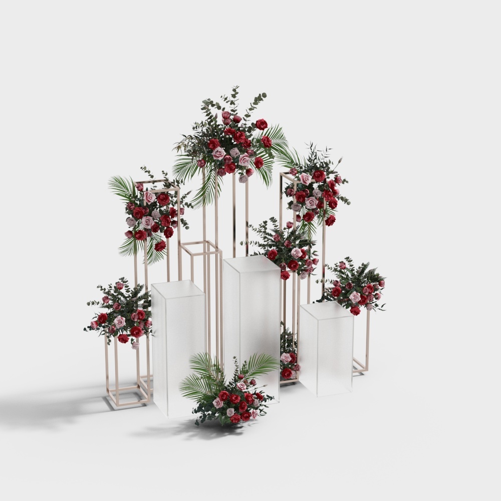 Floral shelves are beautiful WEDDING