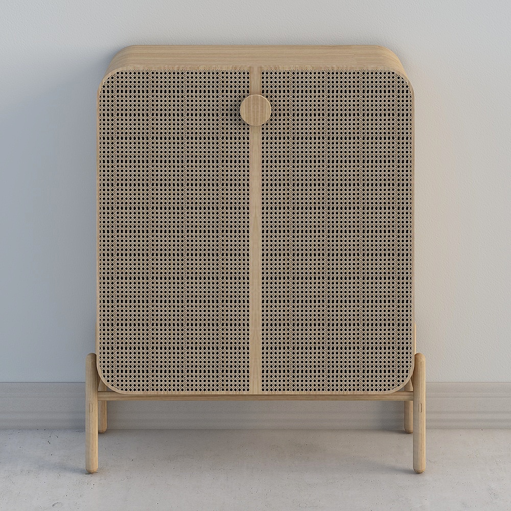 Rattan Cabinet