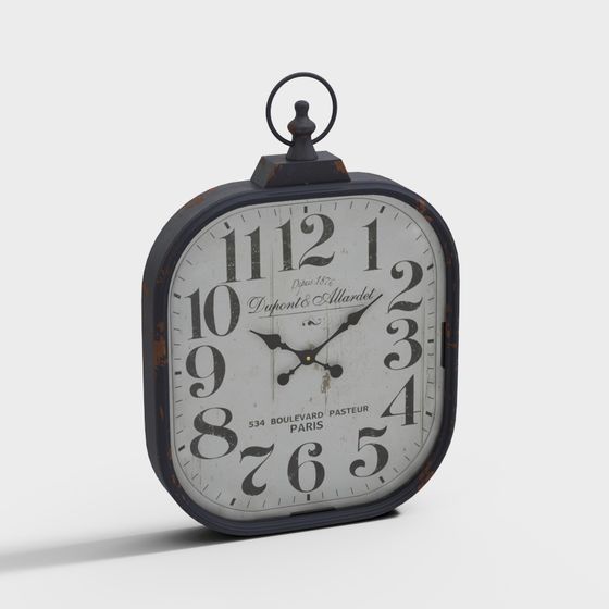 Reloj de pared de vidrio MTL GLS 52560 18"W, 26"H