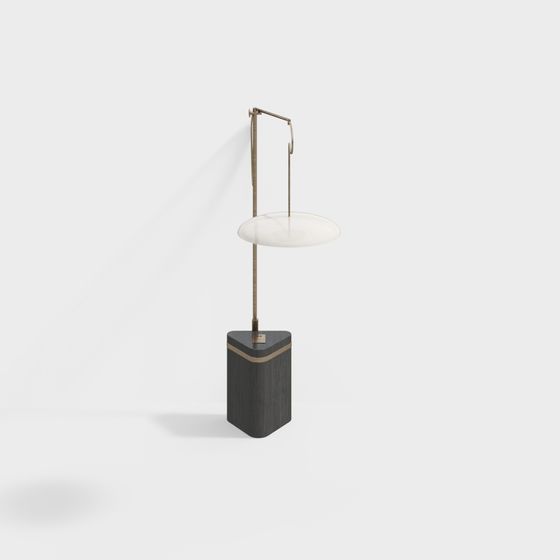 Stylish Minimalist Floor Lamp 3D model