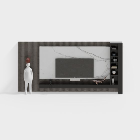 Urban Living Room 3D model