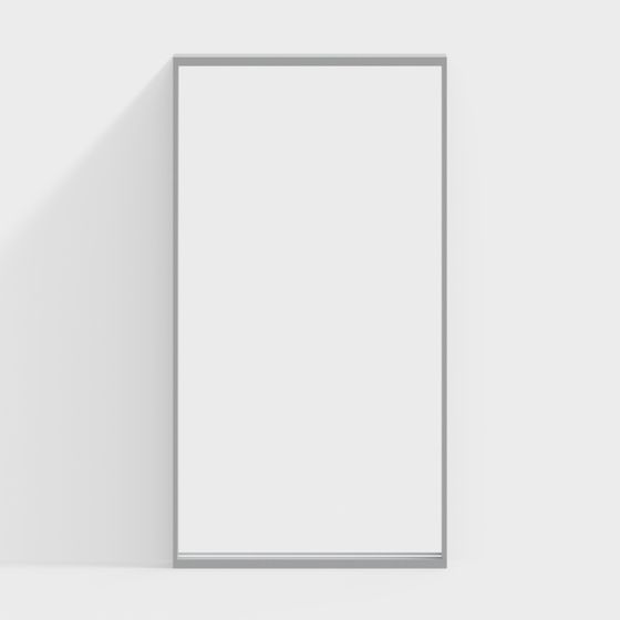 Stylish Minimalist Door 3D model for Contemporary Spaces