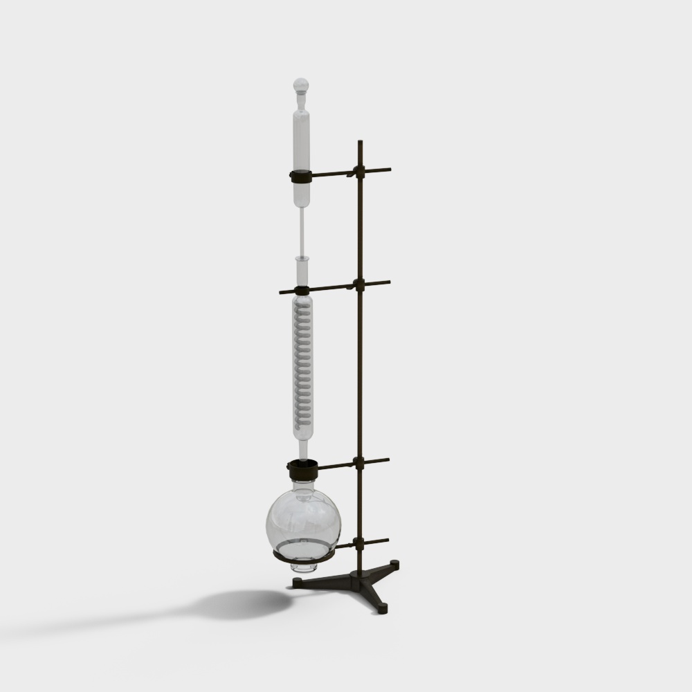Low Poly Distillation Apparatus 3D model