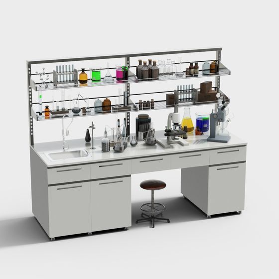Futuristic Laboratory 3D model