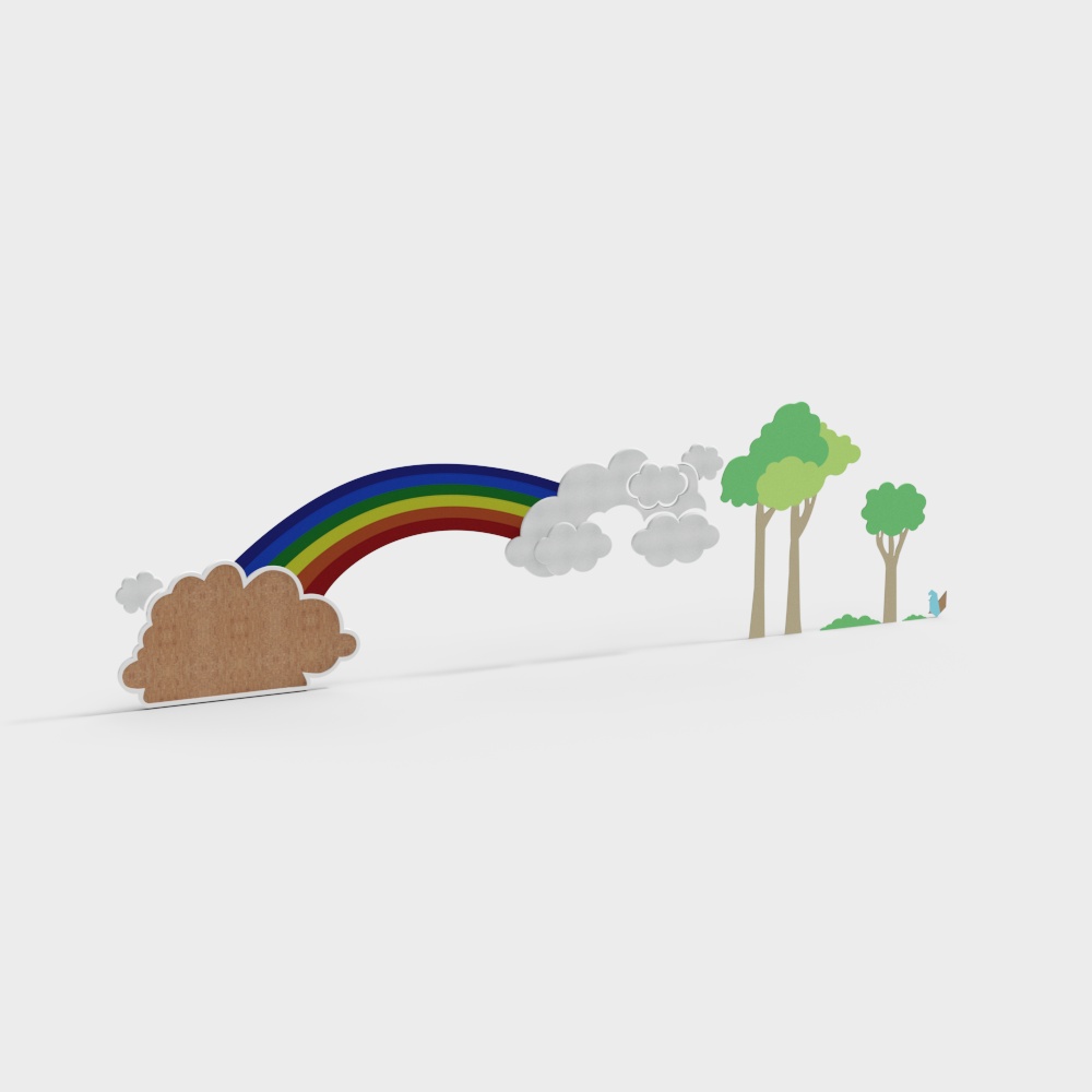 Kindergarten wall decoration