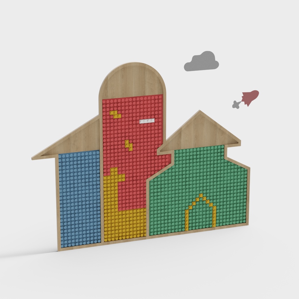 Kindergarten wall decoration