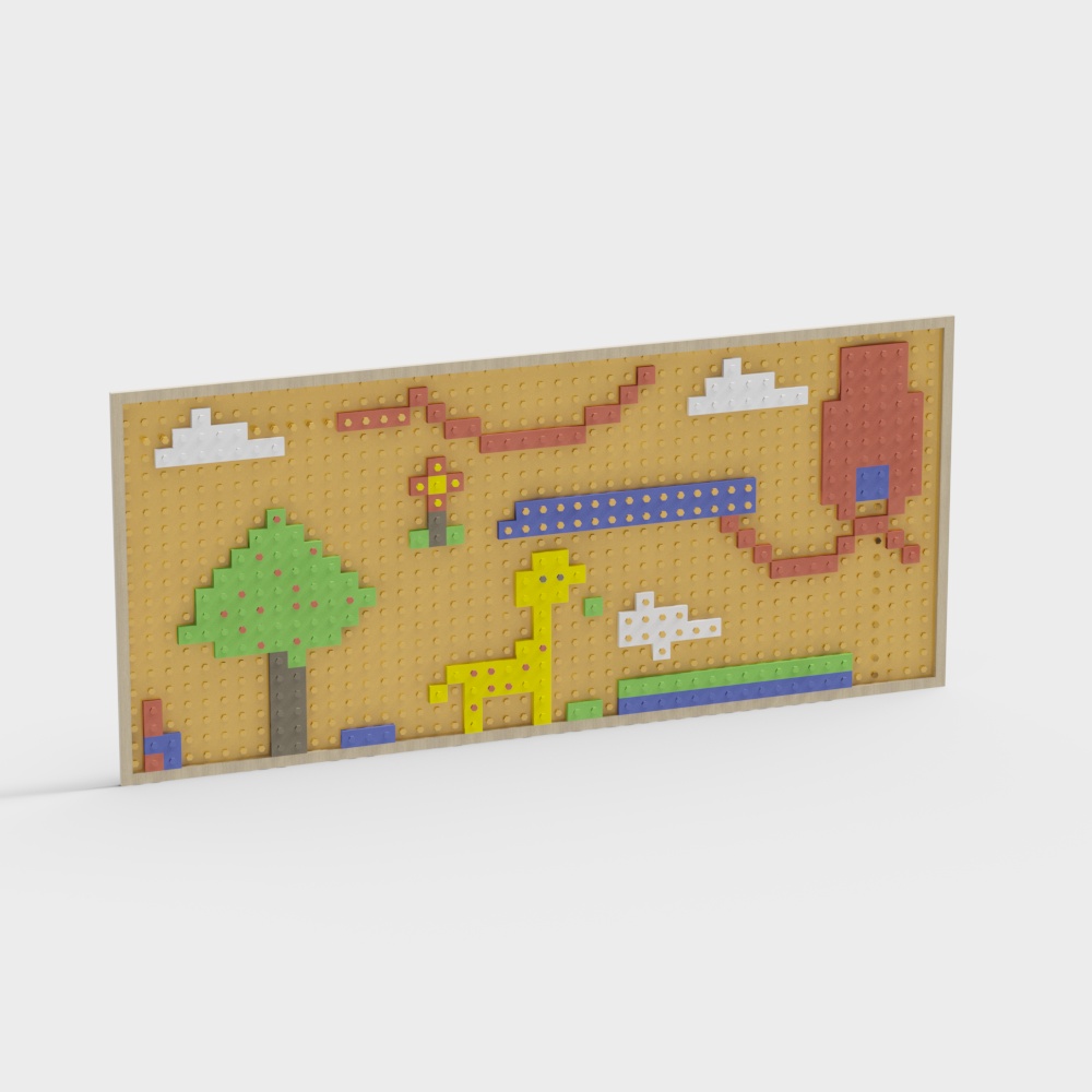 Kindergarten wall decoration