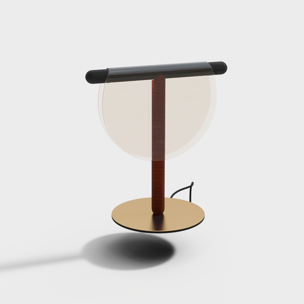 Lampade Moderne_B1 Lampade da Tavolo_K6793_Fibra di Legno