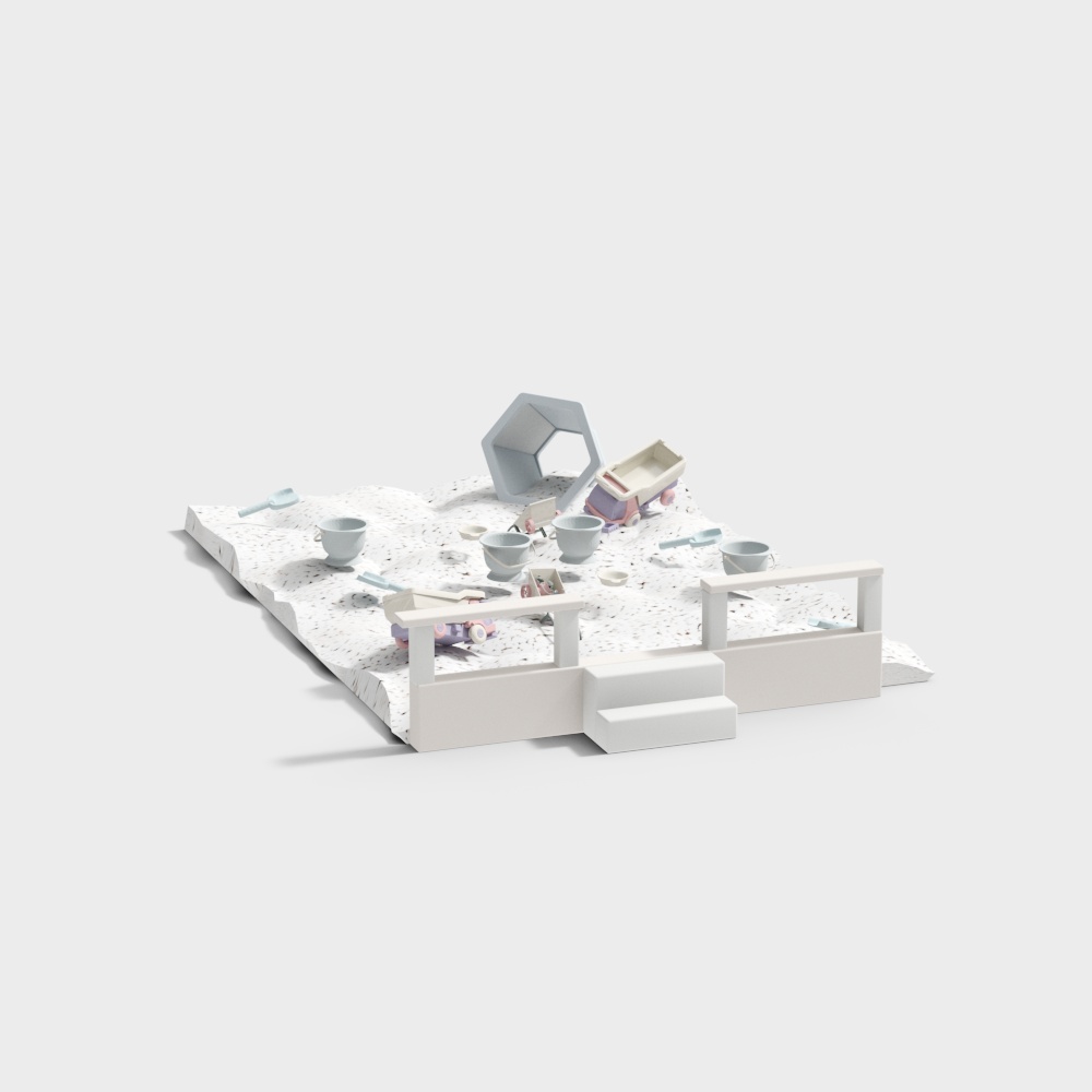 Shopping mall indoor children's playground