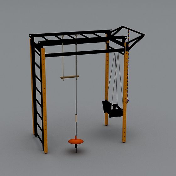 Gymnastics Playset 3D model
