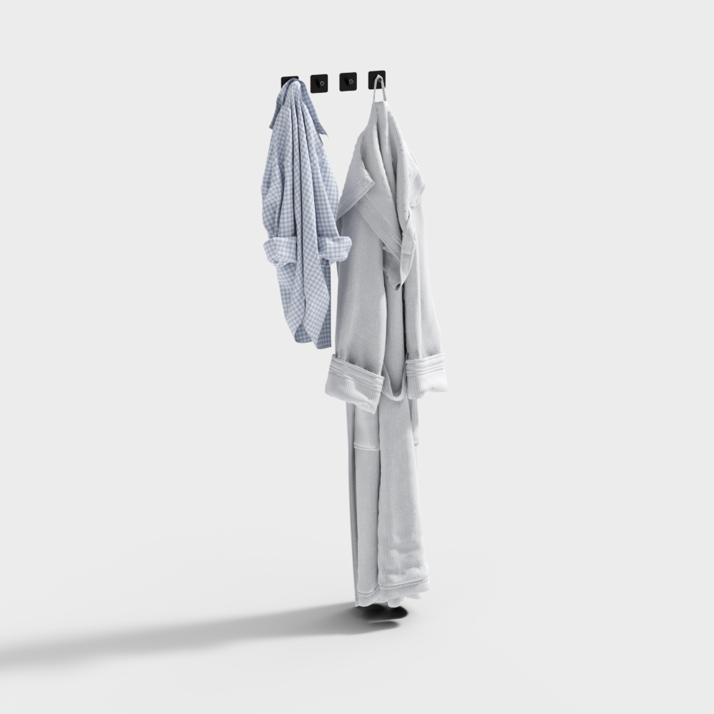 2-3-5_org100034501 hook A34 (slant hook 4 pack)_model ornaments