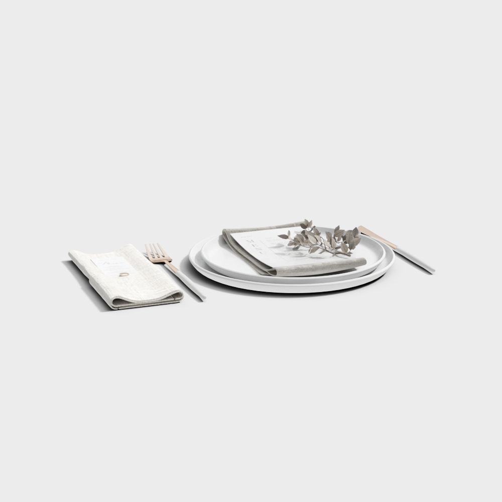 décorations de vaisselle