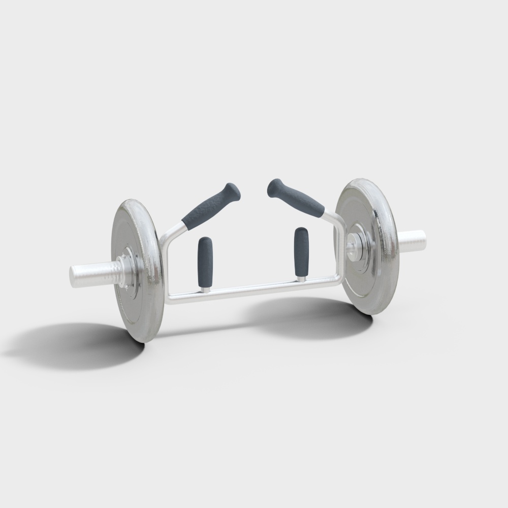 Stylish Dumbbell 3D model for Fitness Enthusiasts