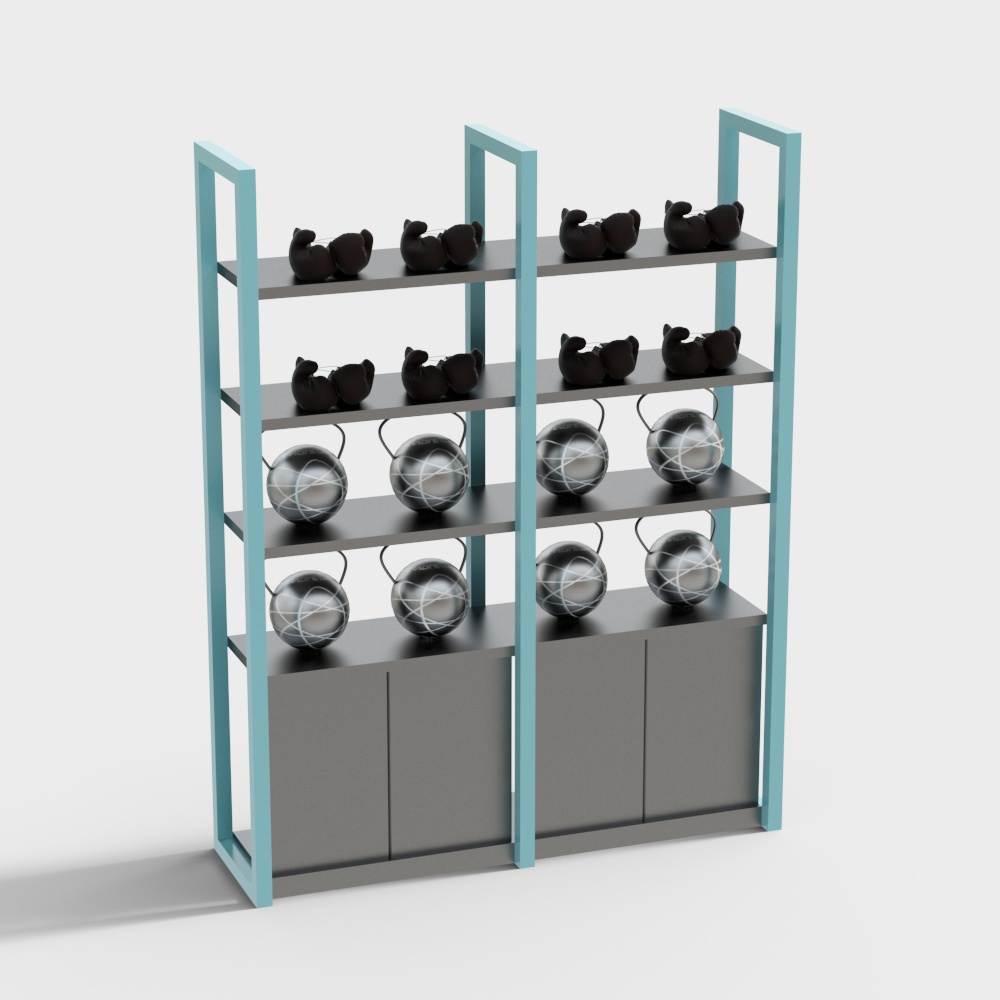 헬스 용품 거치대