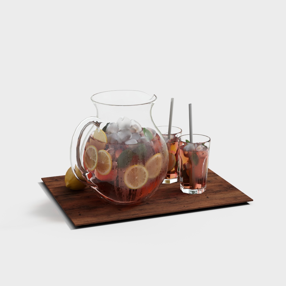 모던 푸드 오너멘트 콤보 - 레모네이드