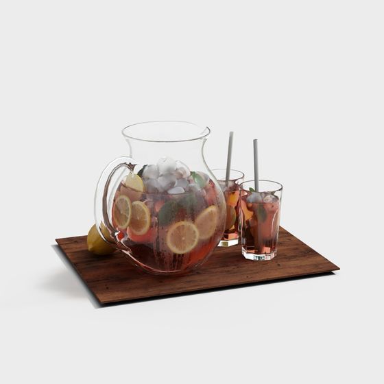 모던 푸드 오너멘트 콤보 - 레모네이드