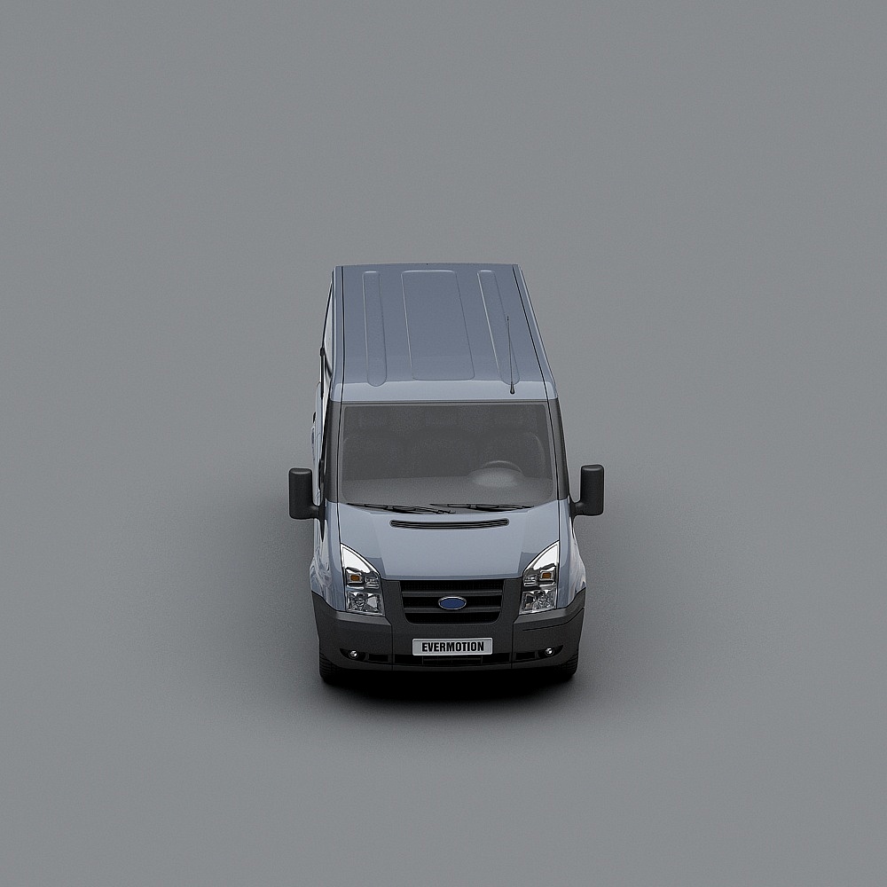 Urban Van 3D Model