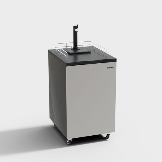 Smart Beer Dispenser 3D model for Modern Interiors