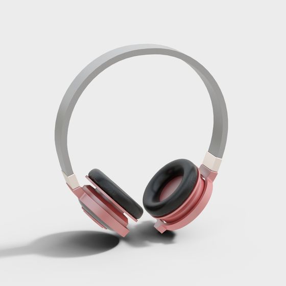Stylish Headphones 3D model for Modern Living