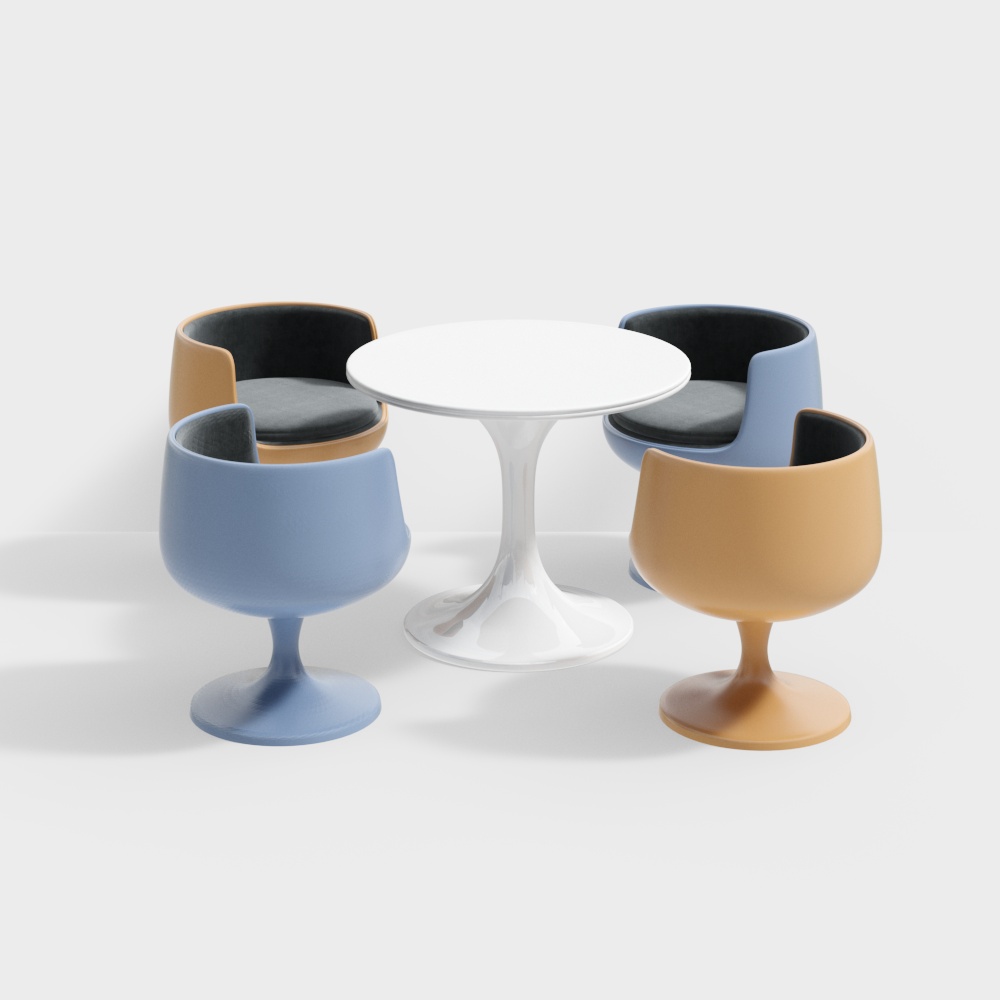 ชุดโต๊ะและเก้าอี้พักผ่อนทันสมัย