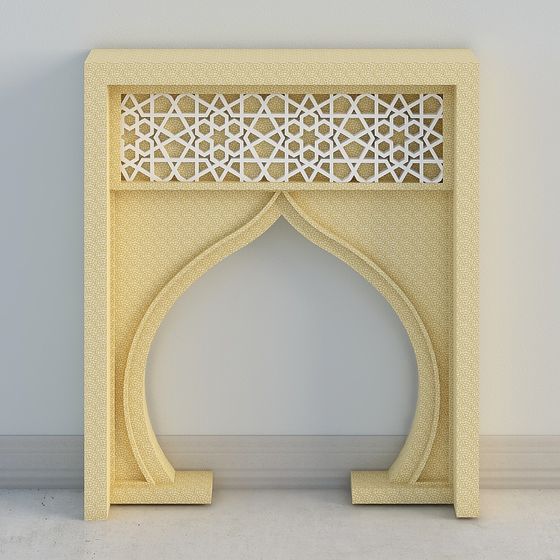 Arabesque Arch 3D model