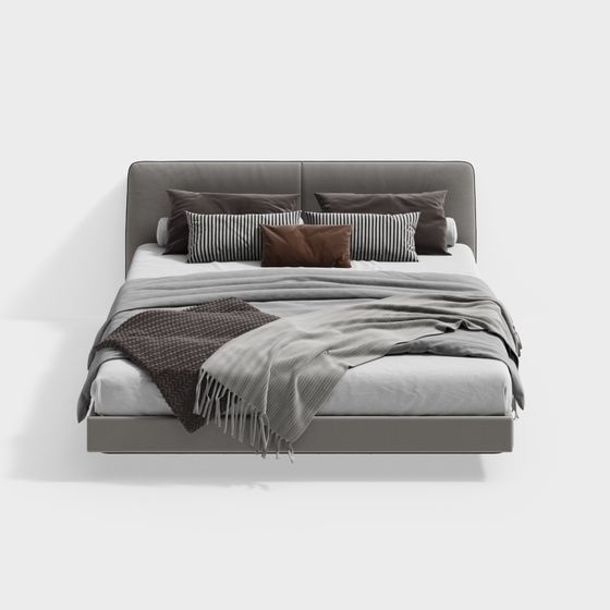 Modern Twin Beds,Twin Beds,Gray