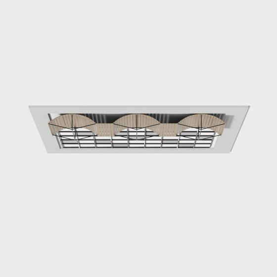 Industrial Ceiling 3D model for Modern Spaces