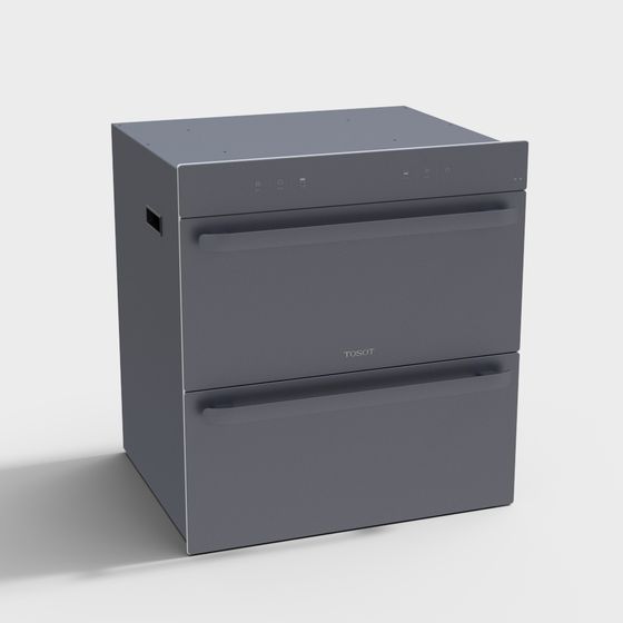 Tosot Double Oven 3D Model for Modern Kitchen Design