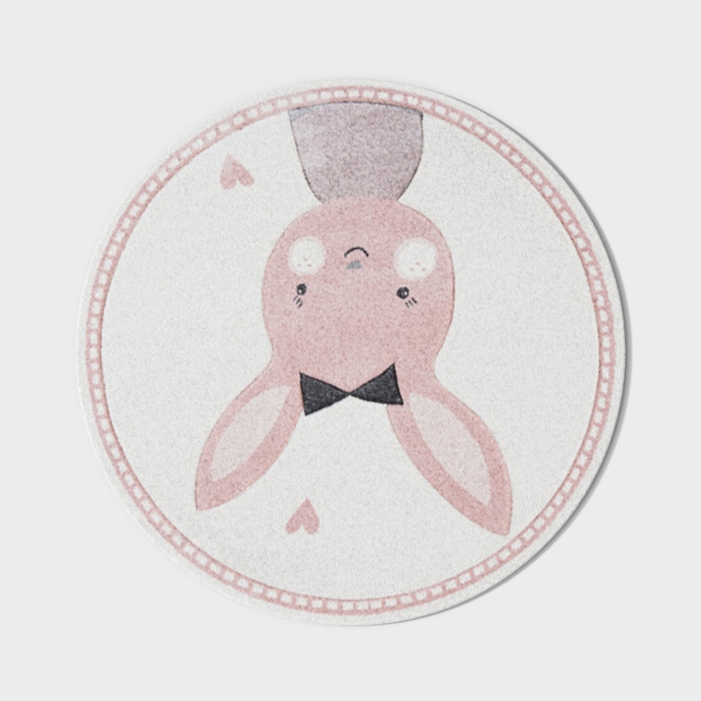 Charming Low-Polygon Gentleman's Bunny 3D Model