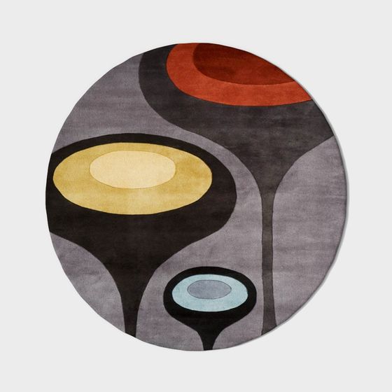 北欧スタイルの子供用カーペット