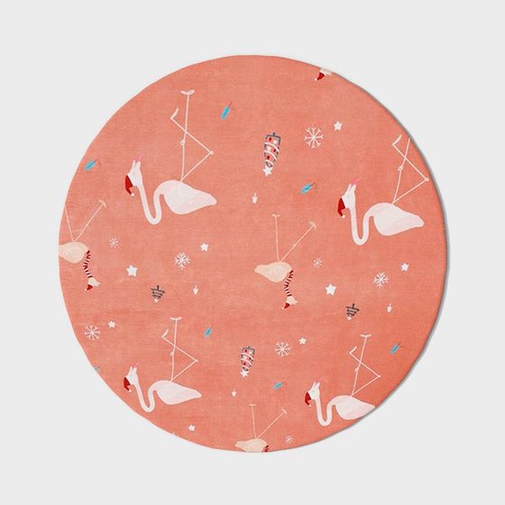 Christmas Flamingos 3D model