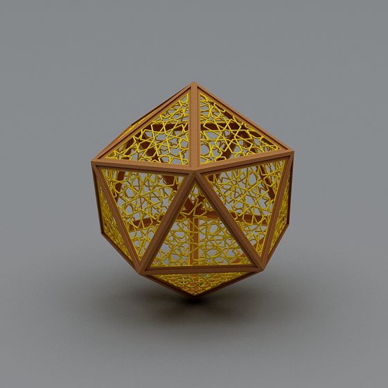 Beehive Cube 3D model