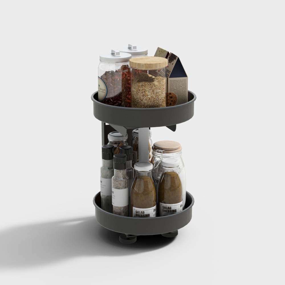 Modern kitchen wall shelf