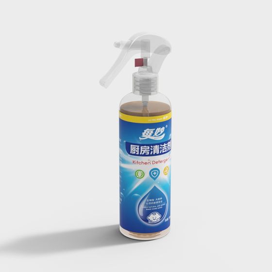 Unique Kitchen Cleaner 3D model