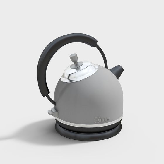 Stylish 3D Electric Kettle Model for Modern Spaces