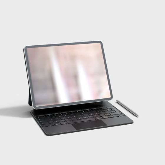 Low Poly Tablet 3D Model for Creative Projects