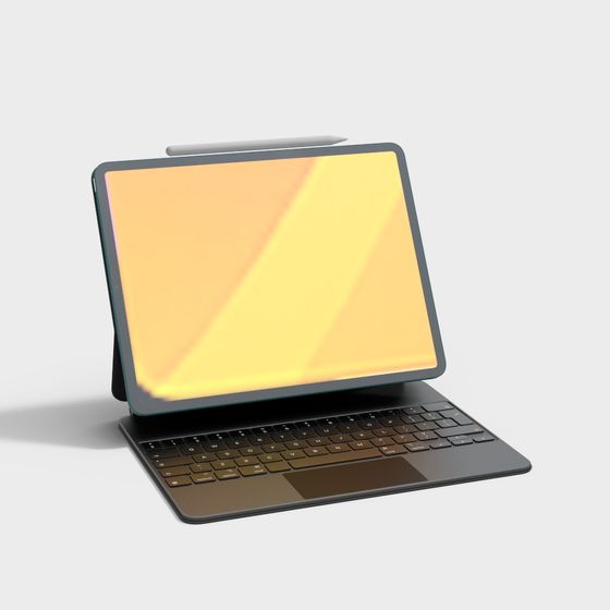 Modern Tech Tablet 3D Model for Designers