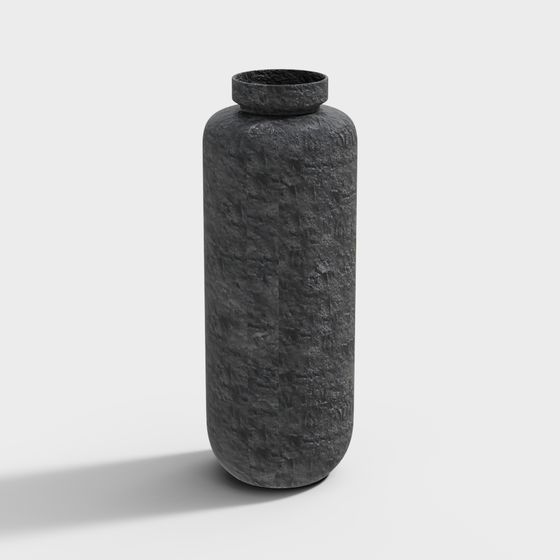 Realistic Stone Vase 3D model