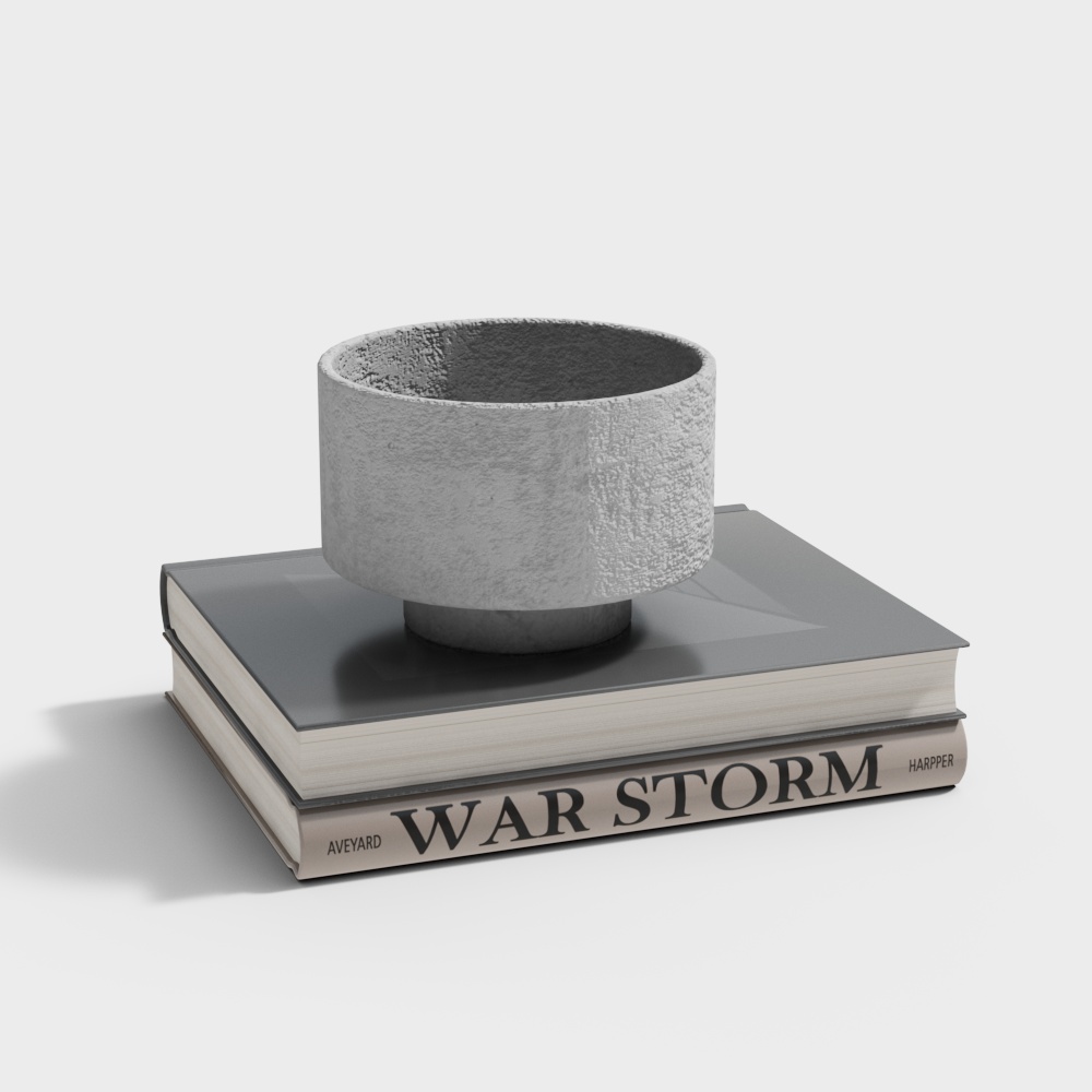 Concrete Pot 3D Model for Creative Projects