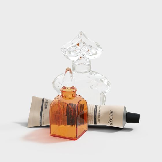 Aesop’s Elegance 3D model - Minimalist Luxury Design