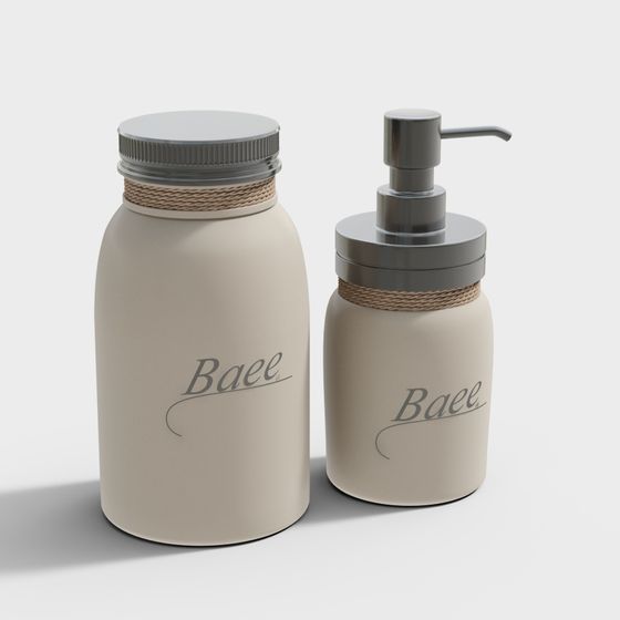 Baee Bathroom Accessories 3D model